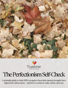 The Perfectionism Self-Check